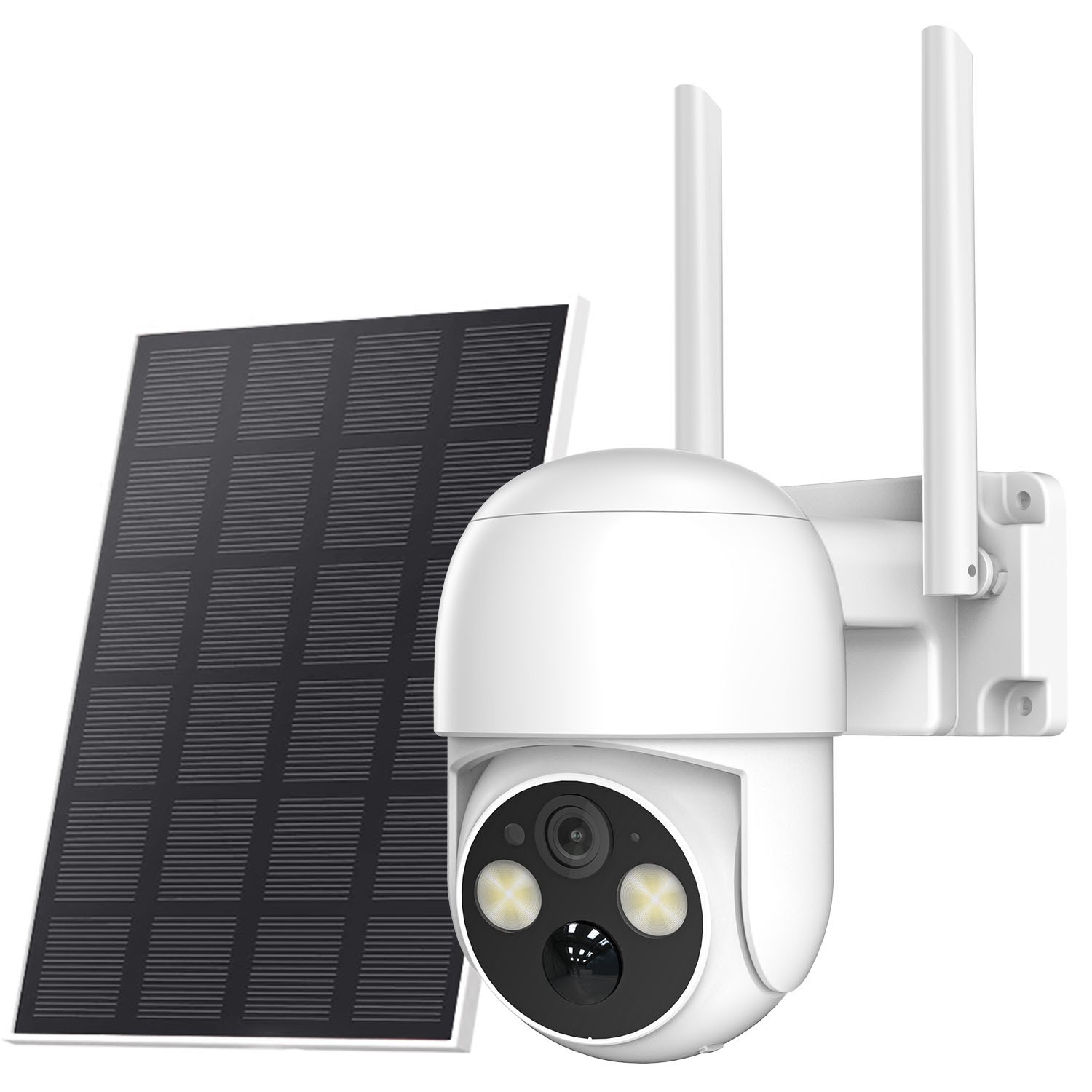3Pack Solar Battery Powered Wireless Security Camera System WiFi IP Outdoor Home