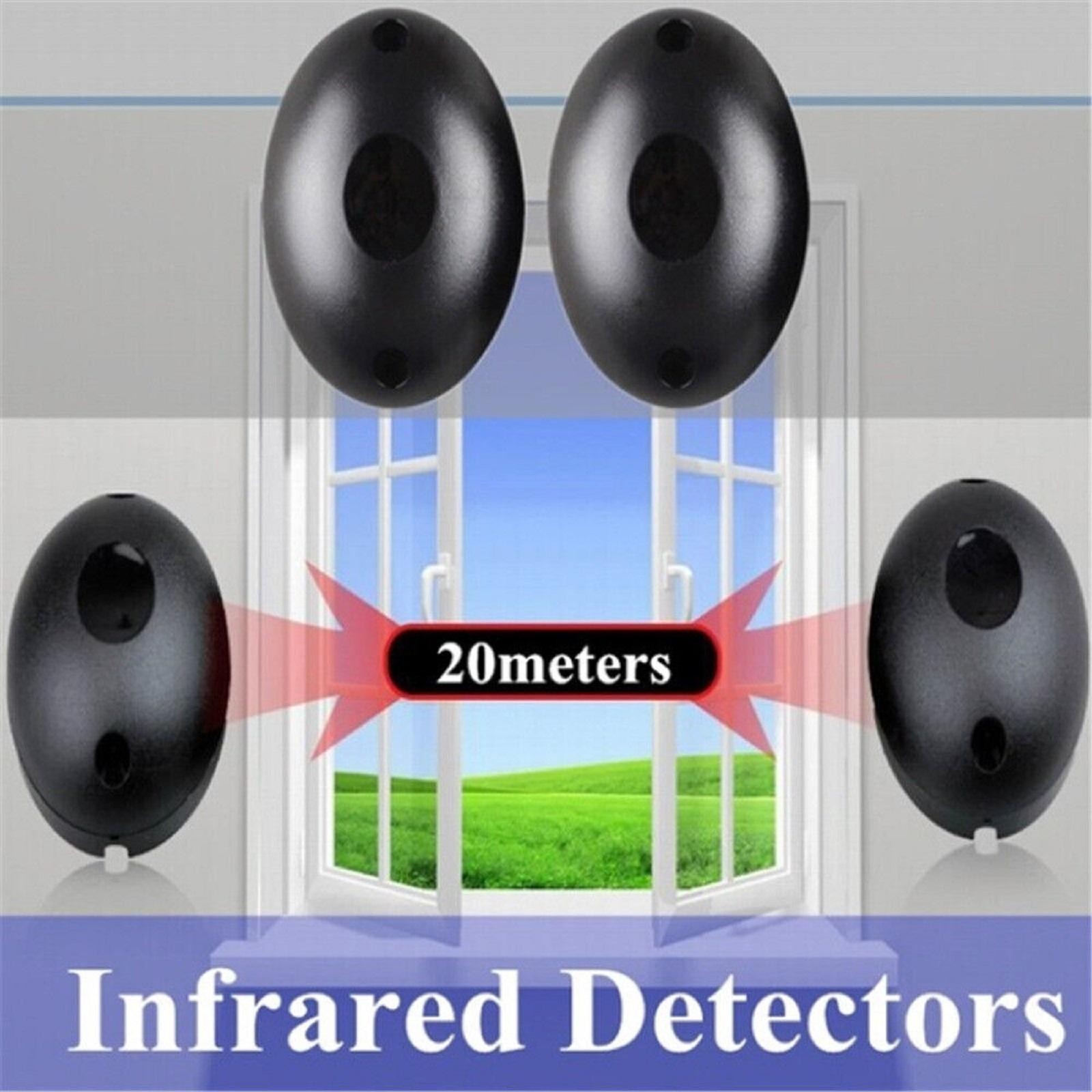 20M One Beam Infrared Sensor Detector Alarm Photoelectric Infrared Laser Sensor