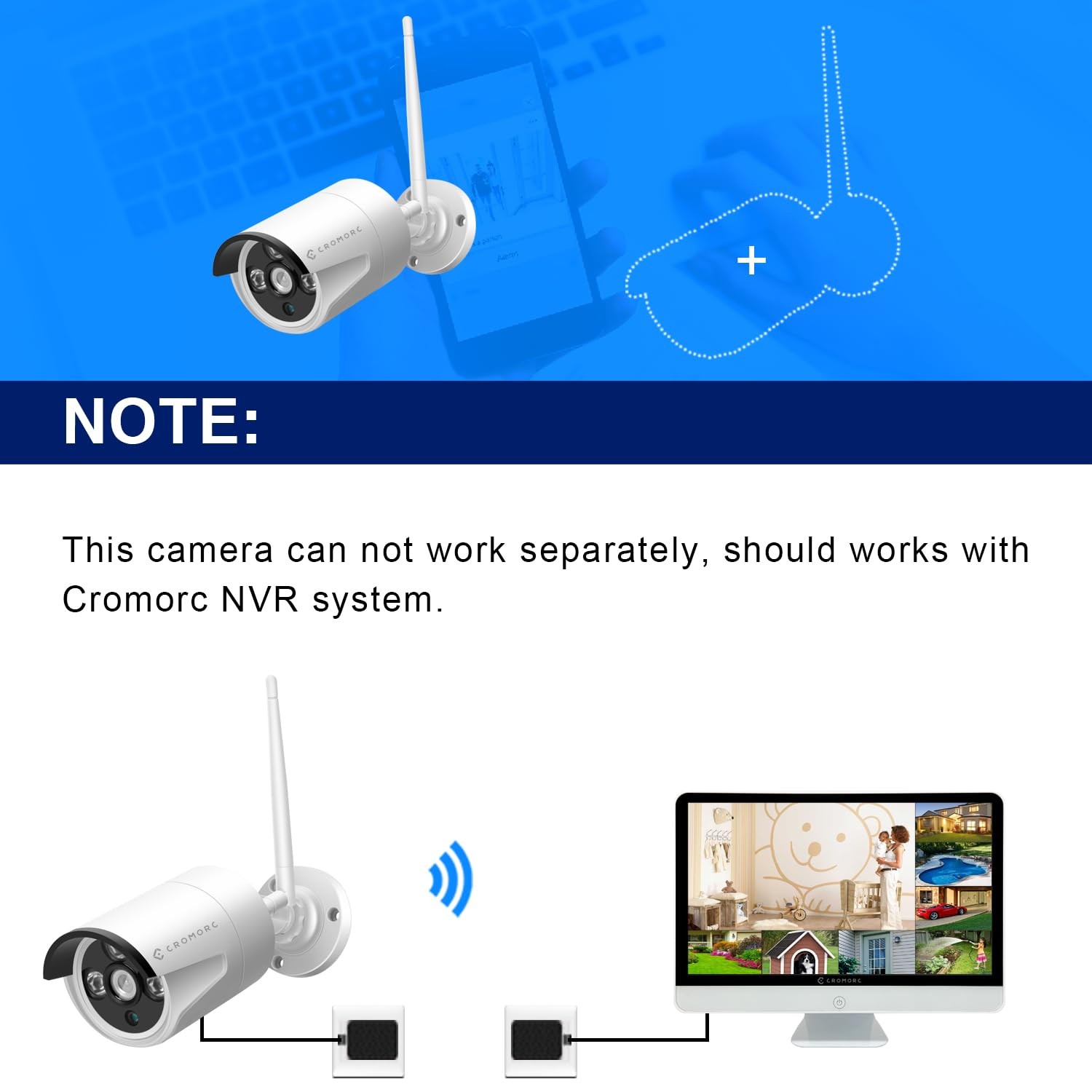 5MP Surveillance Bullet Weatherproof Outdoor Indoor 3.6mm Lens IR Cut Day&Nig…