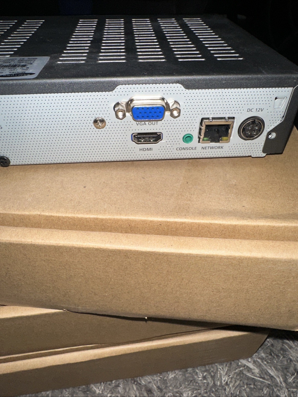 Samsung SDS-P5122 16 Channel 12 Camera Video Security System, See Description