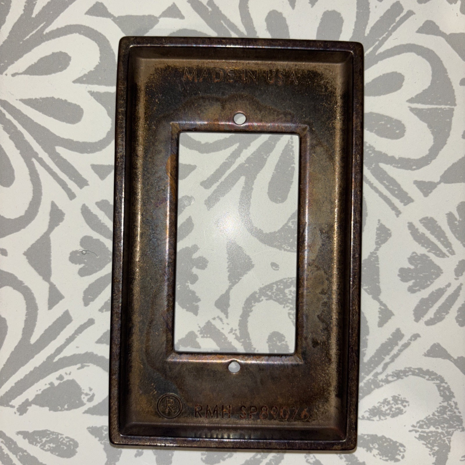 Rocky Mountain Hardware SILICON BRONZE RUST Faceplate For Ring Doorbell Elite