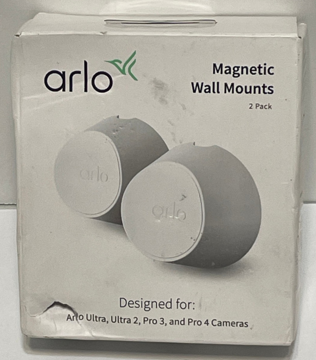 Arlo Magnetic Wall Mount 2 Pack Designed for Arlo Ultra/Ultra2/Pro3/Pro4 Cameras