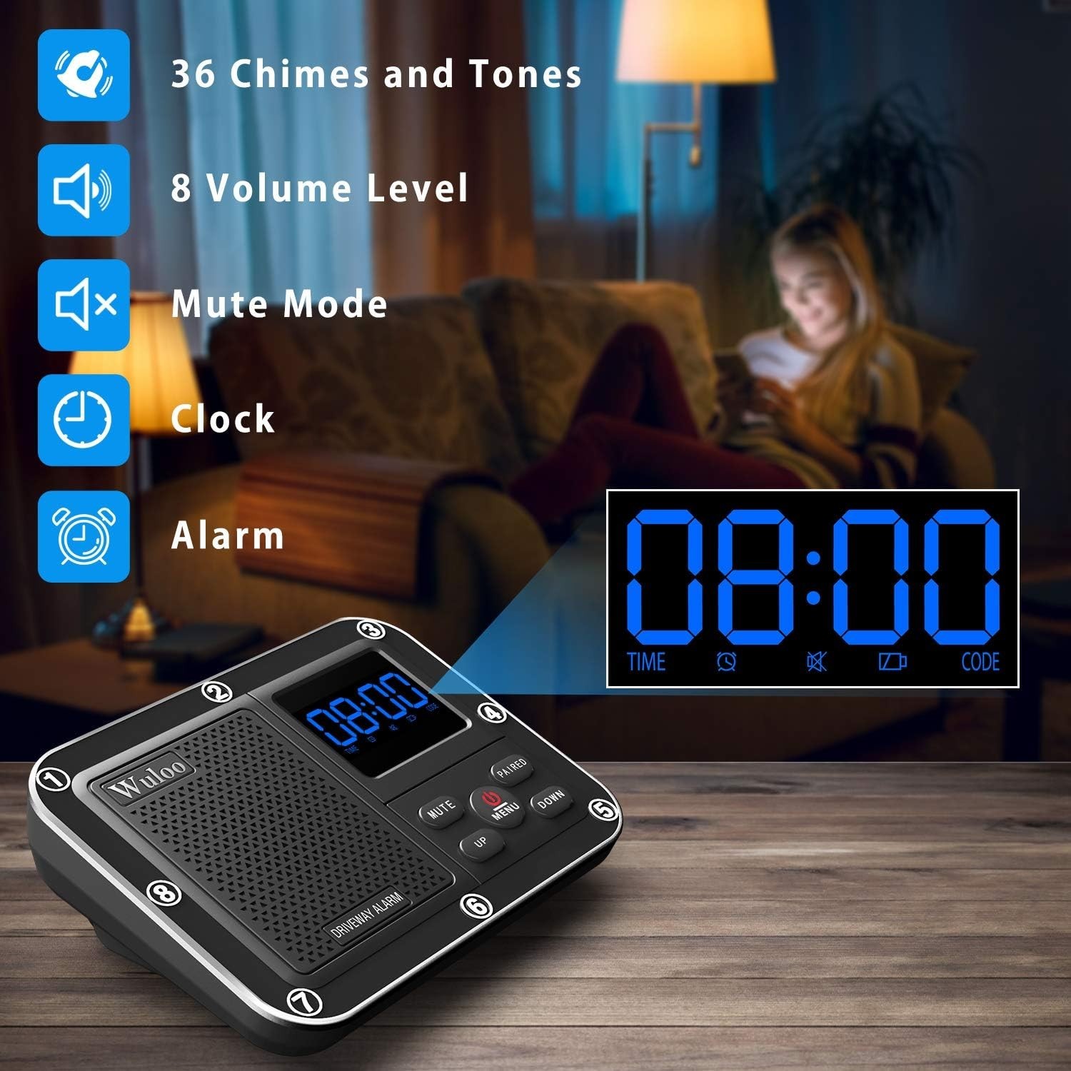 Reliable Solar Driveway Alarm System: Wireless, Weatherproof & Easy to Install