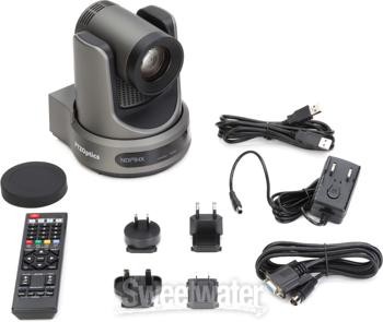 PTZOptics Move 4K 20x Optical Zoom PTZ Camera – Gray