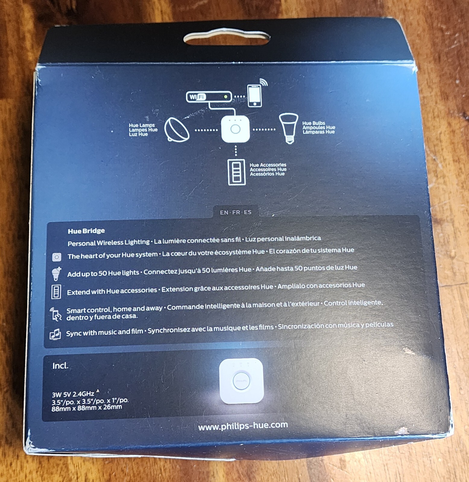 Philips Hue Bridge Latest Generation 458471 NEW OPEN BOX