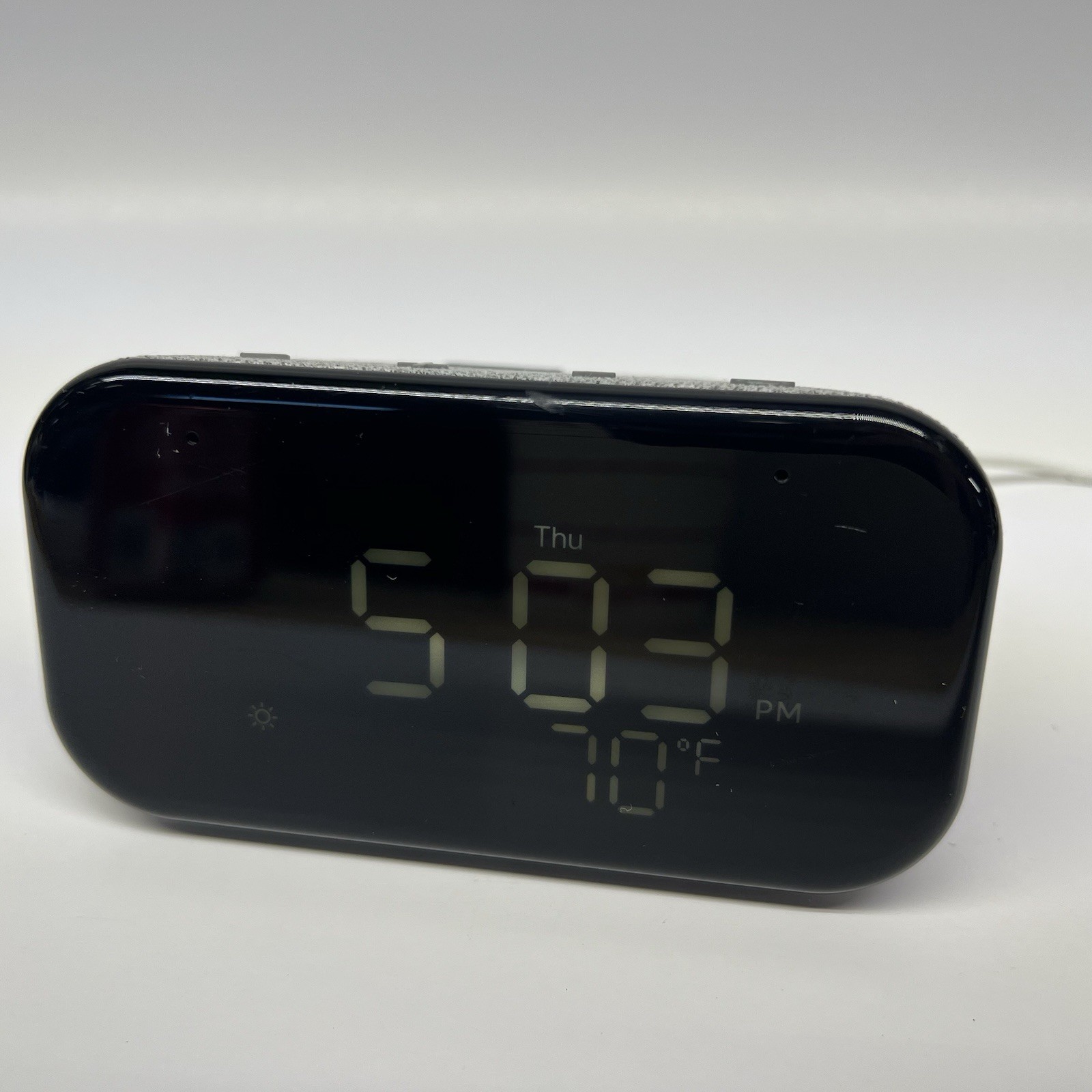 Lenovo Google Smart Clock Essential CD-4N341Y Gray – TESTED WORKING!