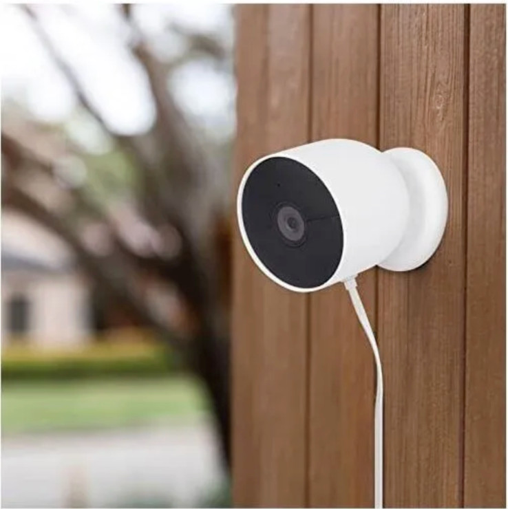 Google Nest Cam Charge Cable, 1 Meter – with AC block