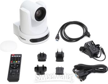 PTZOptics Move SE 20X Optical Zoom PTZ Camera – White