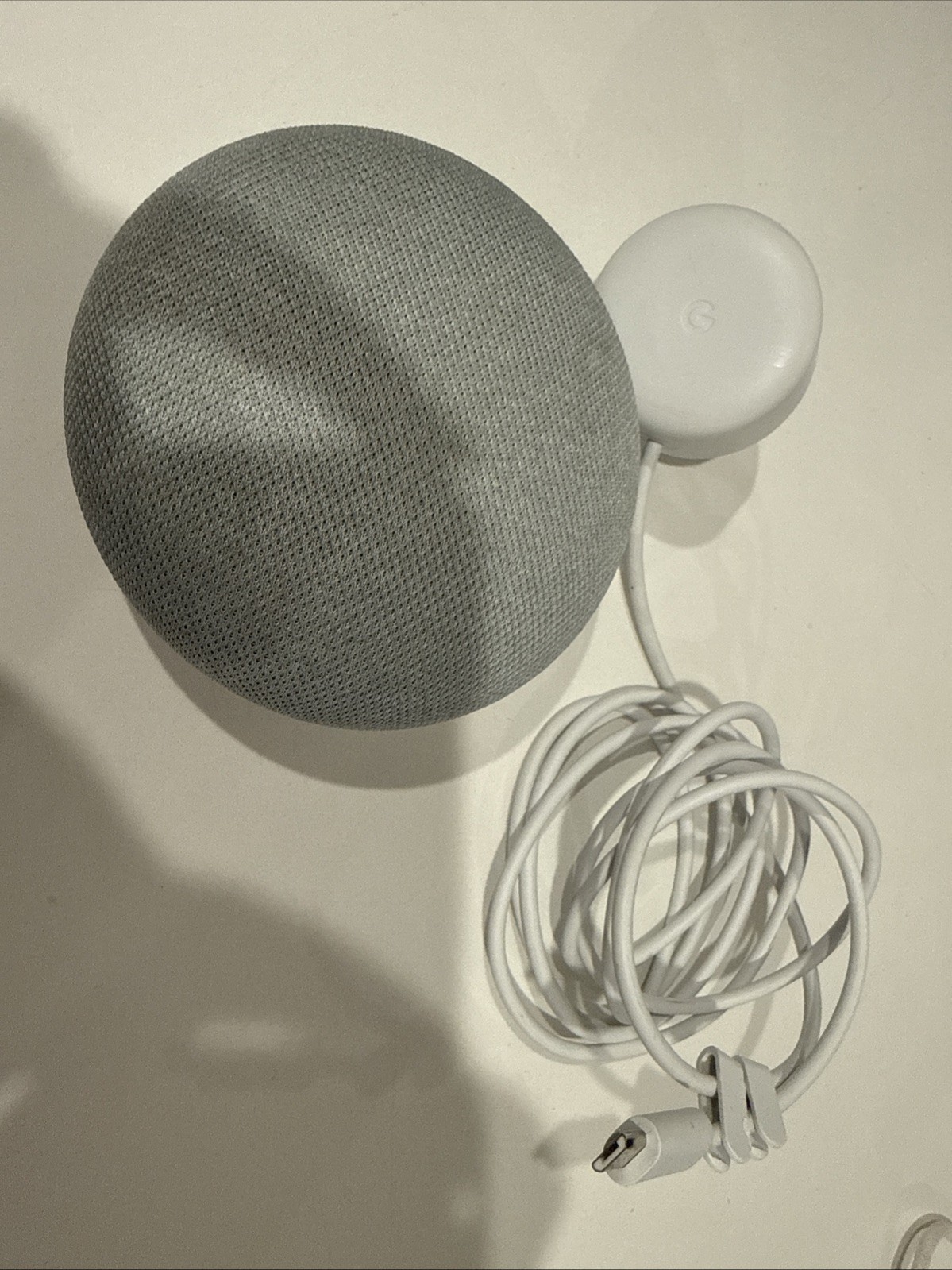 Google Nest Home Mini 1st Generation H0A Smart Assistant Speaker & Power Cord