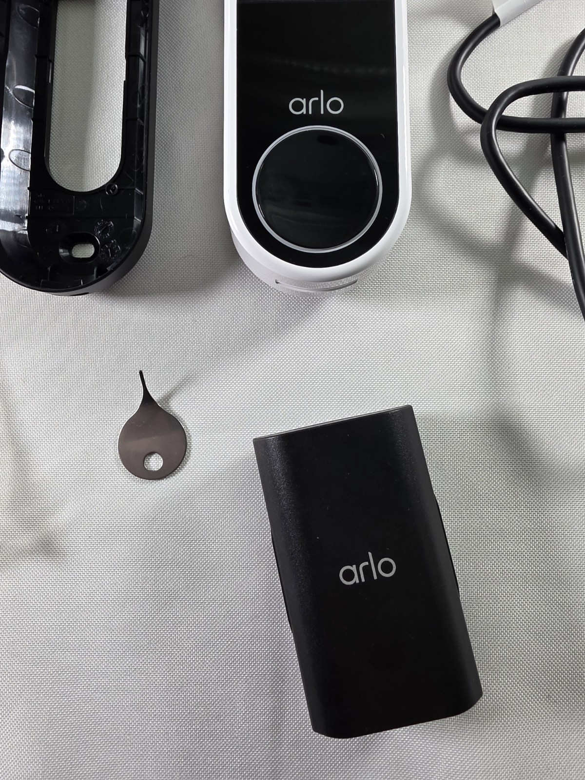 Arlo Essential AVD2001 Video Doorbell Wireless – White