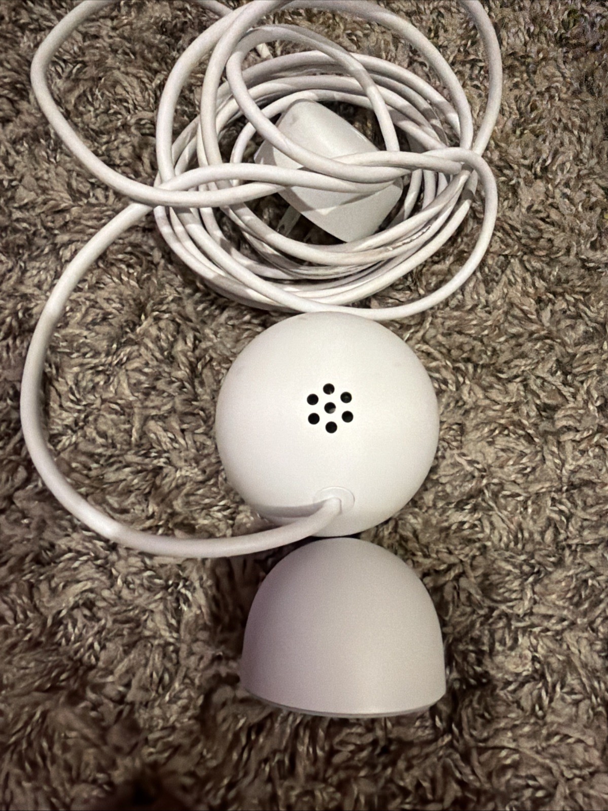 Google GJQ9T Indoor USB 1080p Night Vision Wi-Fi Google Assistant White