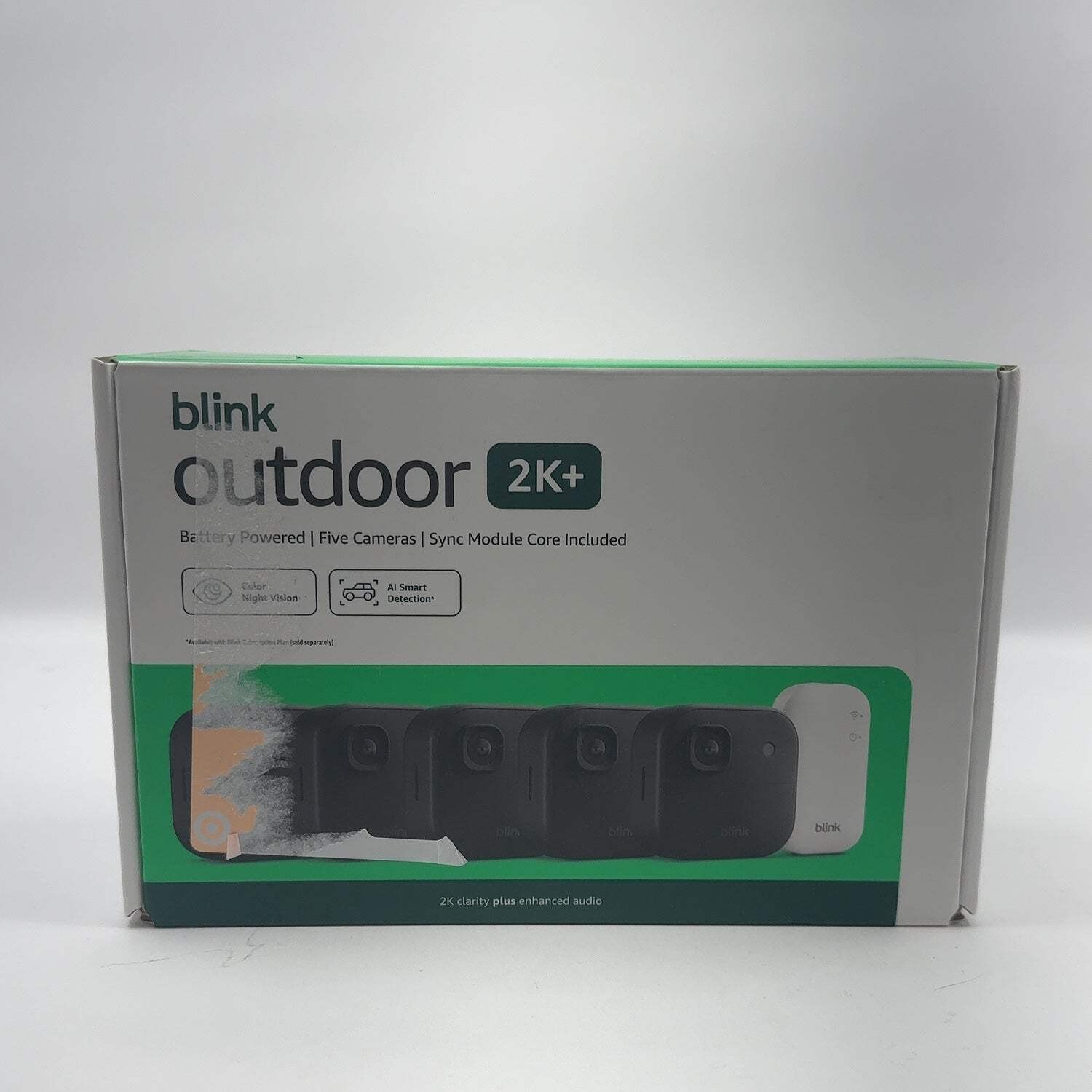 New Blink Outdoor 2K+ 5-Camera Wireless Battery Powered System B0F95XVBFS