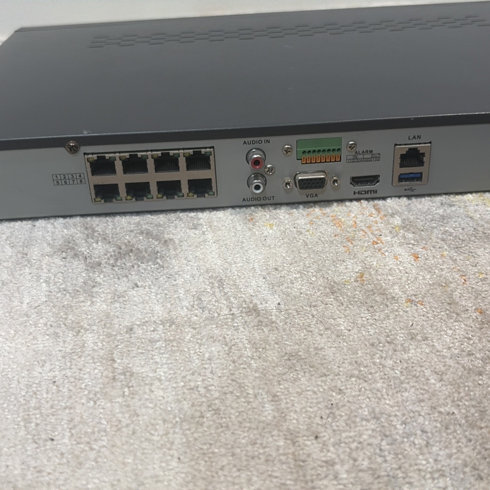 Northern Video NTH-NVR8POE2T 8-Channel 1080p Real Time NVR with PoE, 2TB