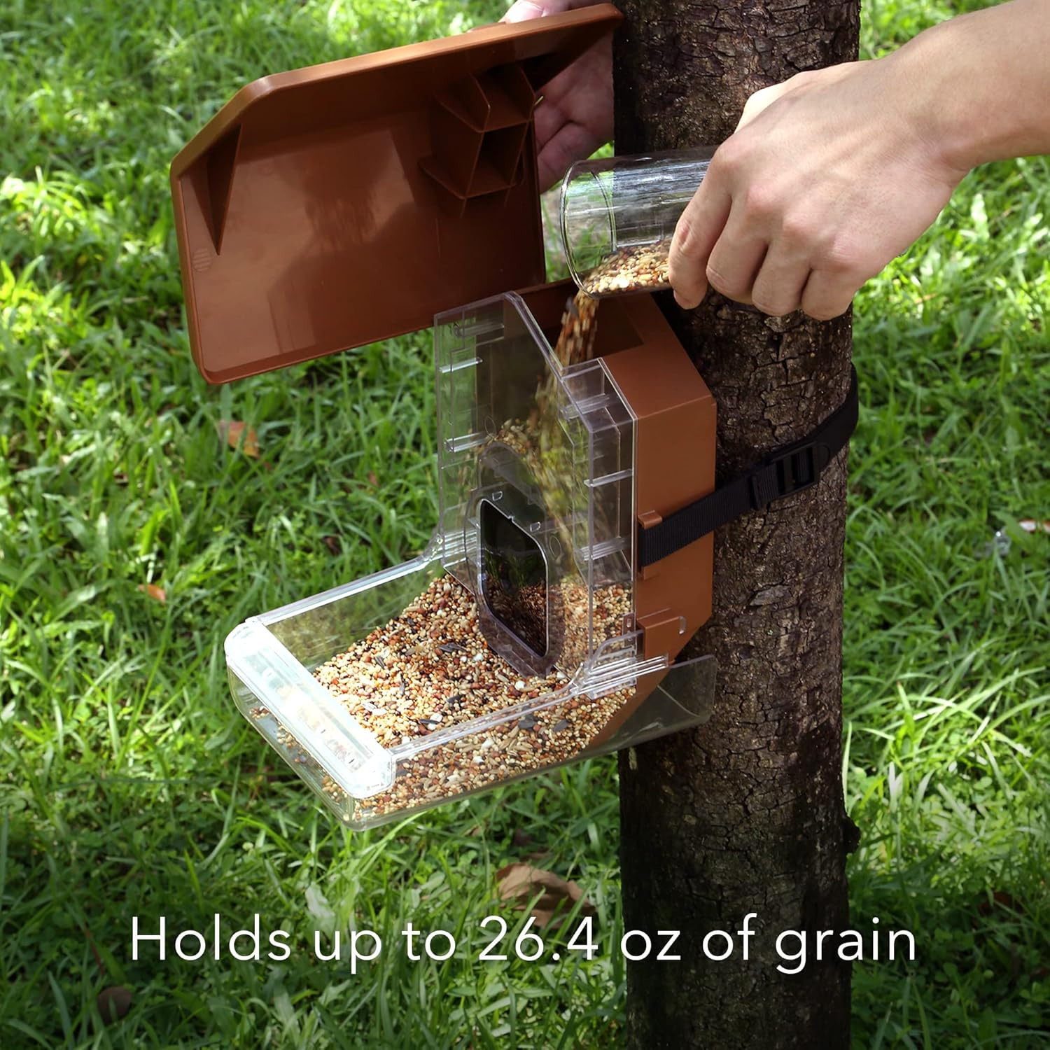 Bird Feeder Camera Case Compatible with Blink, Wyze & Ring Security Cameras Incl