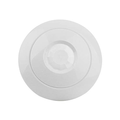 Indoor 360 Degree Ceiling Mounted Mini PIR Motion Detector Infrared Sensor Light