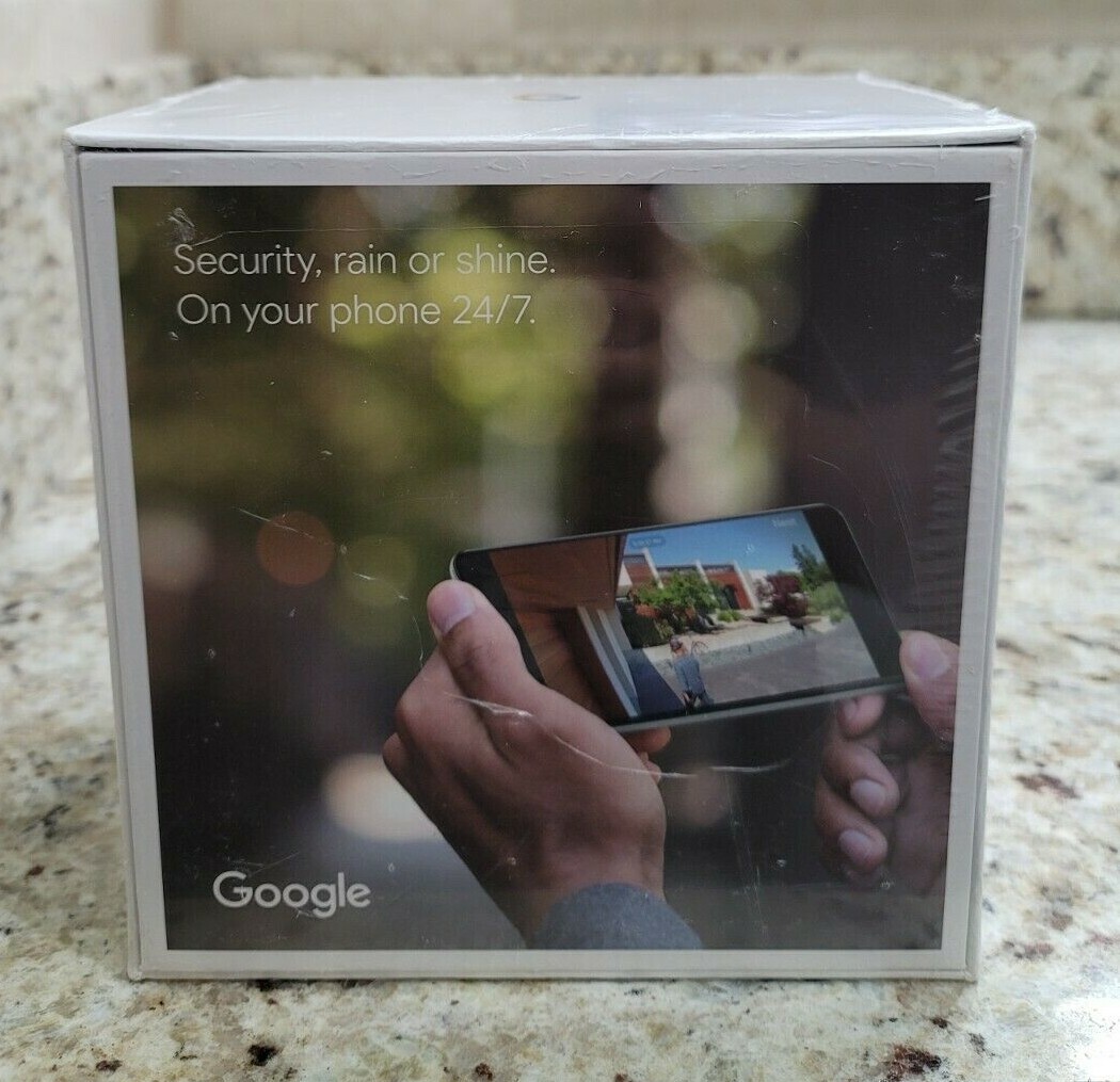 NEST Cam Outdoor Security Camera Model NC2100ES – Sealed NEW (Not Google Cam)