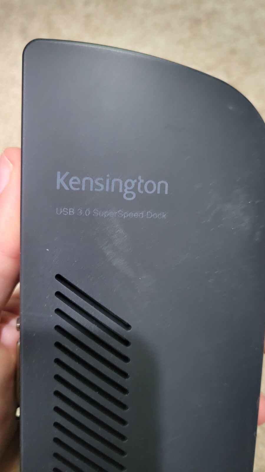 Kensington USB 3.0 SuperSpeed Dock Dual DVI/HDMI/VGA Video SD3500V