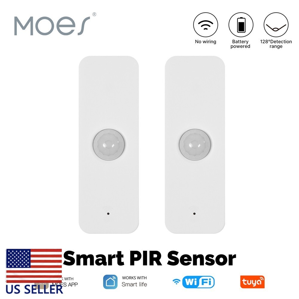 1pc MOES WLAN Smart PIR motion sensor Human body detector APP remote monitoring