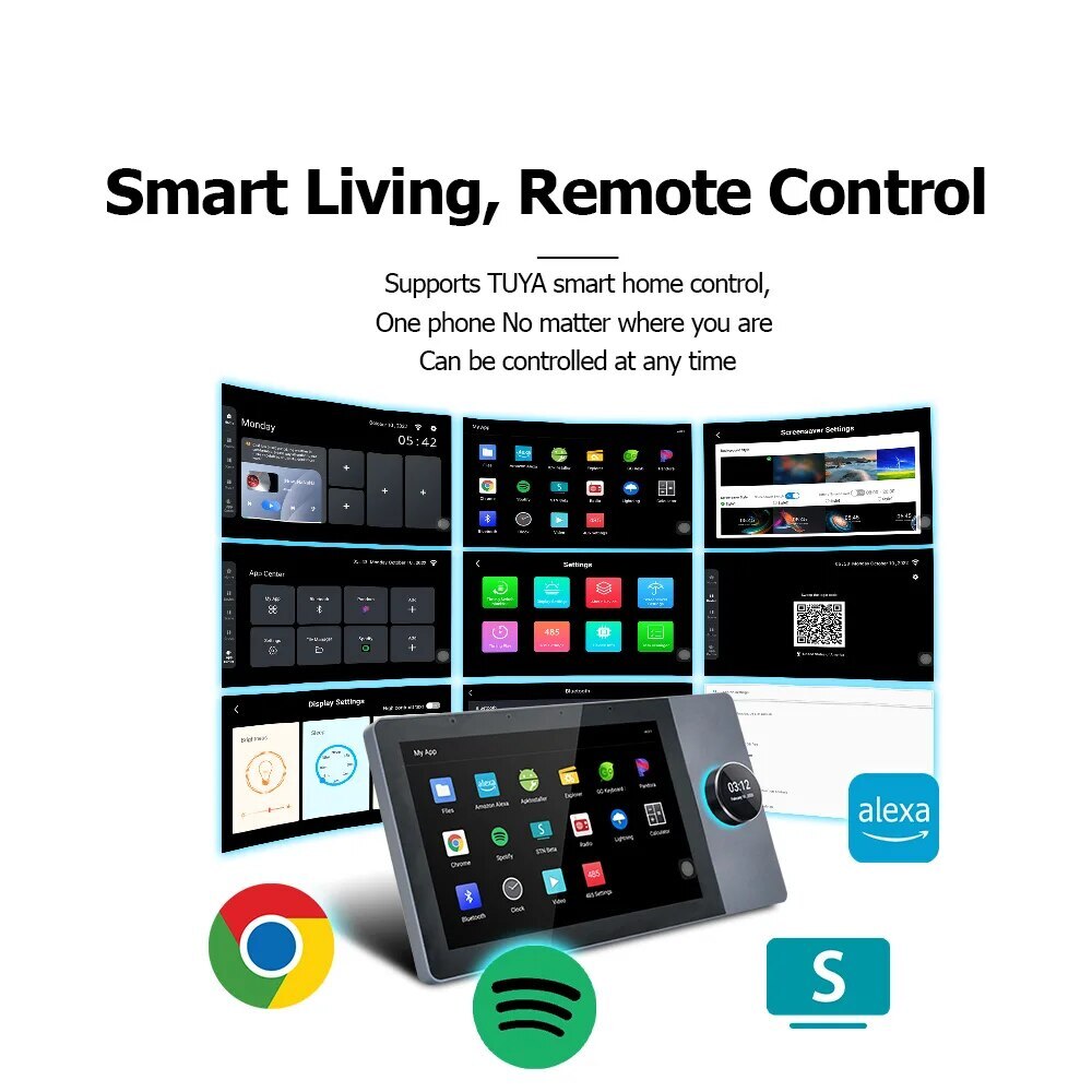 Tuya ZigBee Smart Home Central Control Touch Panel Gateway APP Control 10″/8″/6″