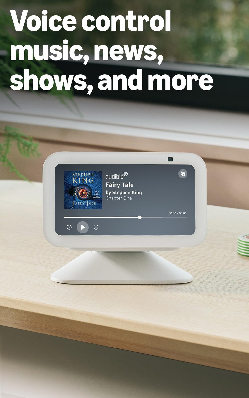 Amazon Echo Show 5 (newest model), Smart display with Alexa+ Early Charcoal
