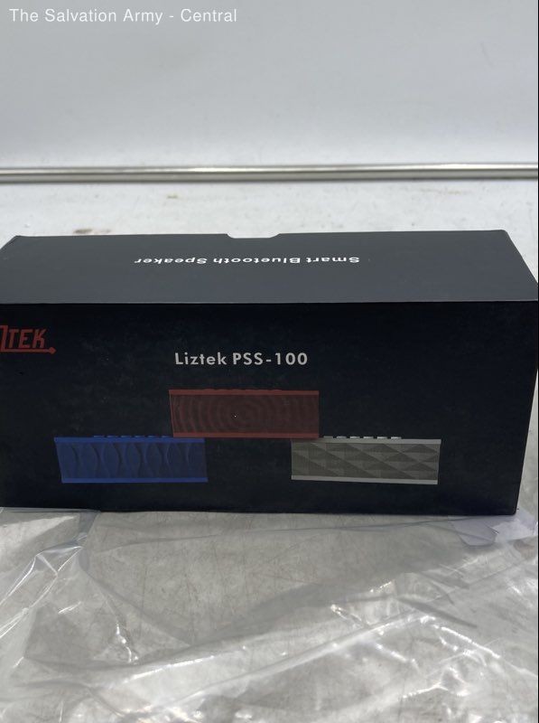 Liztek PSS-100 Blue Portable Wireless Bluetooth Smart Speaker With Box