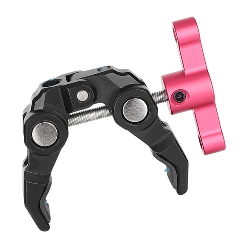 Travel Metal Strong Grip Mount Clip With Anti Slip Pad For Various Photography