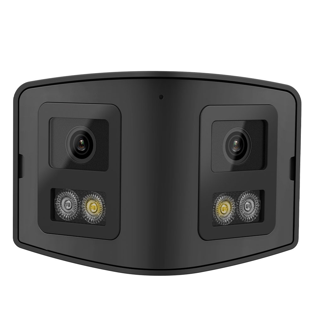 Vikylin 4K 180° Wired Dual Lens IP Camera Full Color Motion Detection 2Way Audio