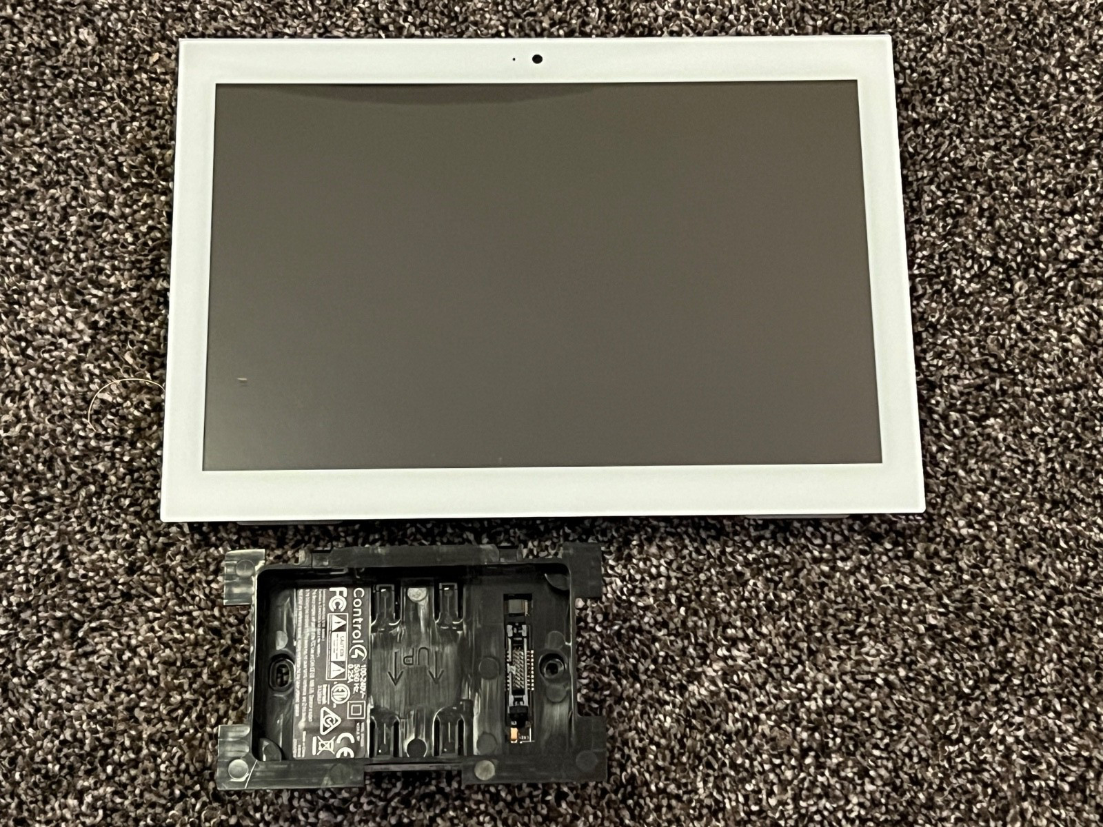 Control4 T3 In-Wall 10” White Touch Screen C4-WALL10-1-BL
