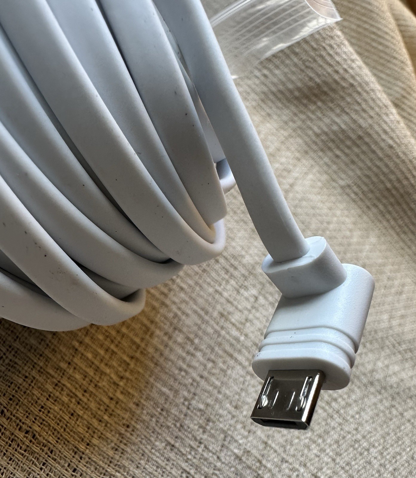 Smays 50 Ft Ext Cable Pan V3 For Wyze Outdoor Camera-Long Micro USB Cord-NEW!