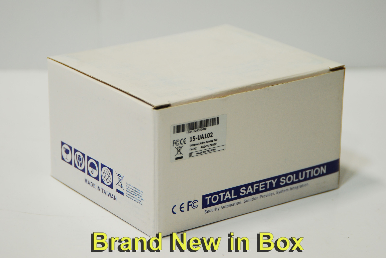 NEW!!Jetview 15-UA102 Single Channel Active Twisted Pair TX /RX Kit/Noise filter