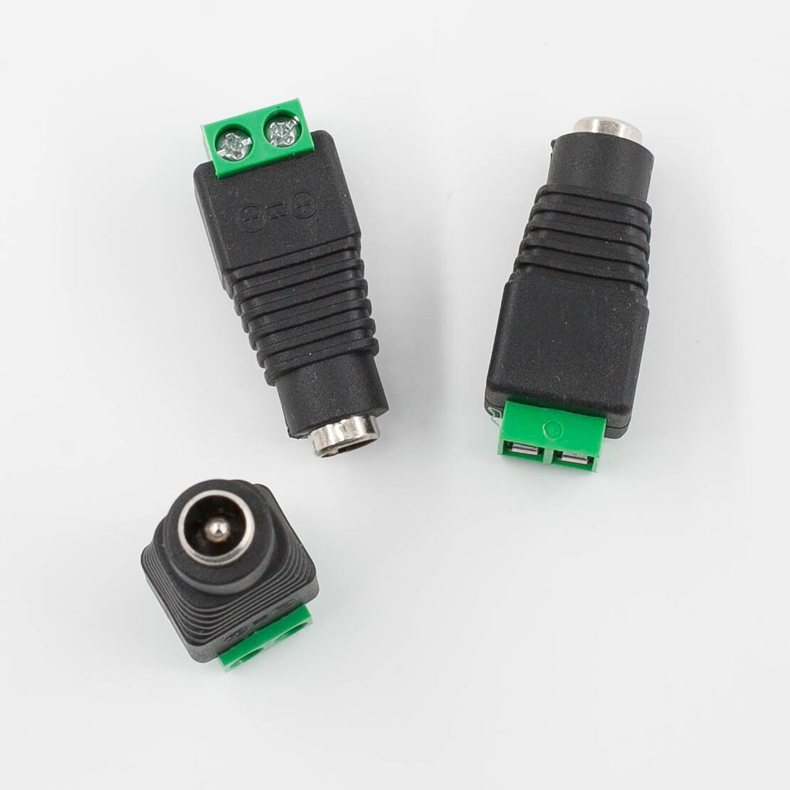 50 pcs Female DC connector for 5.5mm x 2.5mm Plug for 9v 12v 24v power adapter