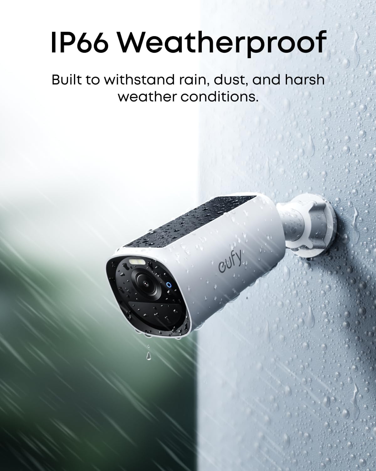 eufy eufyCam E40 Outdoor Solar Security Add-On Camera 2K MaxColor Night Vision