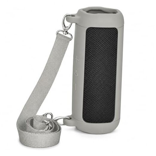 Silicone Case for JBL Flip 7 Speaker, Color-Matched Protective Cover with Grey