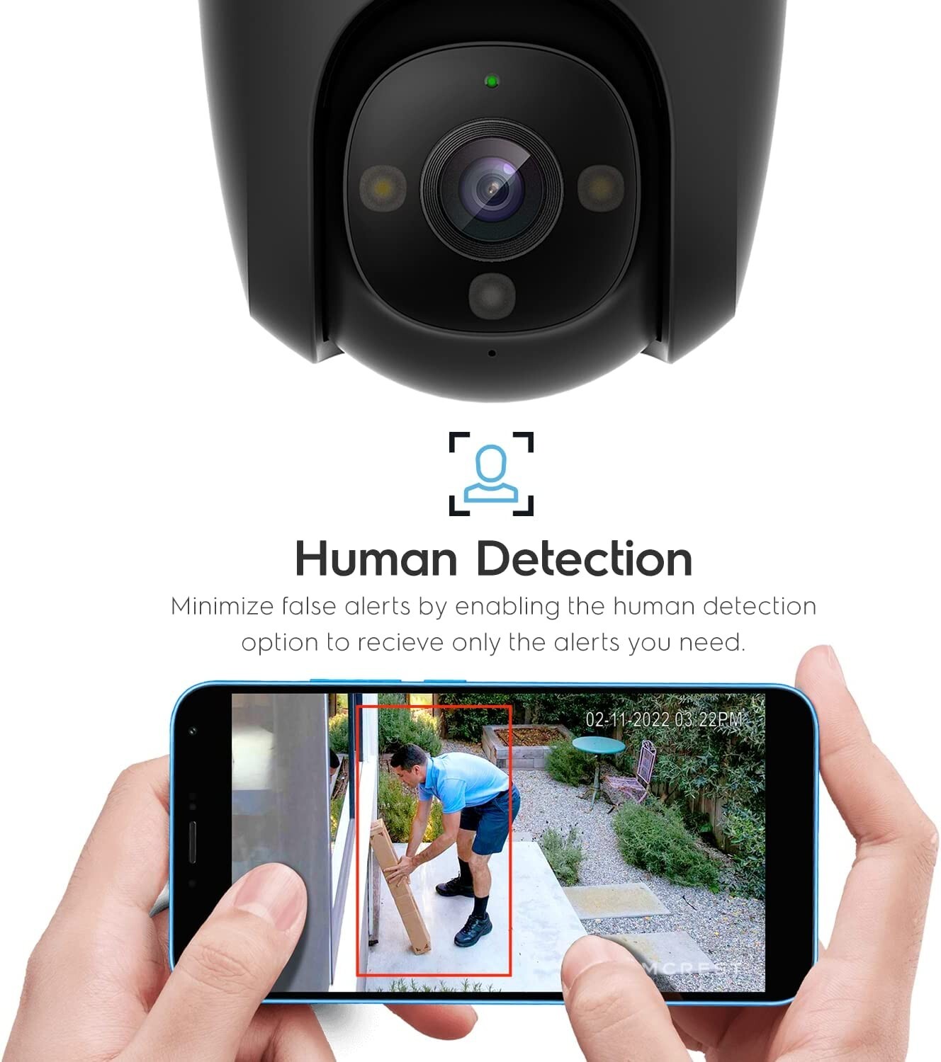 4MP Outdoor PT WiFi IP Camera Pan Tilt Zoom 16x SmartHome WiFi Camera Security