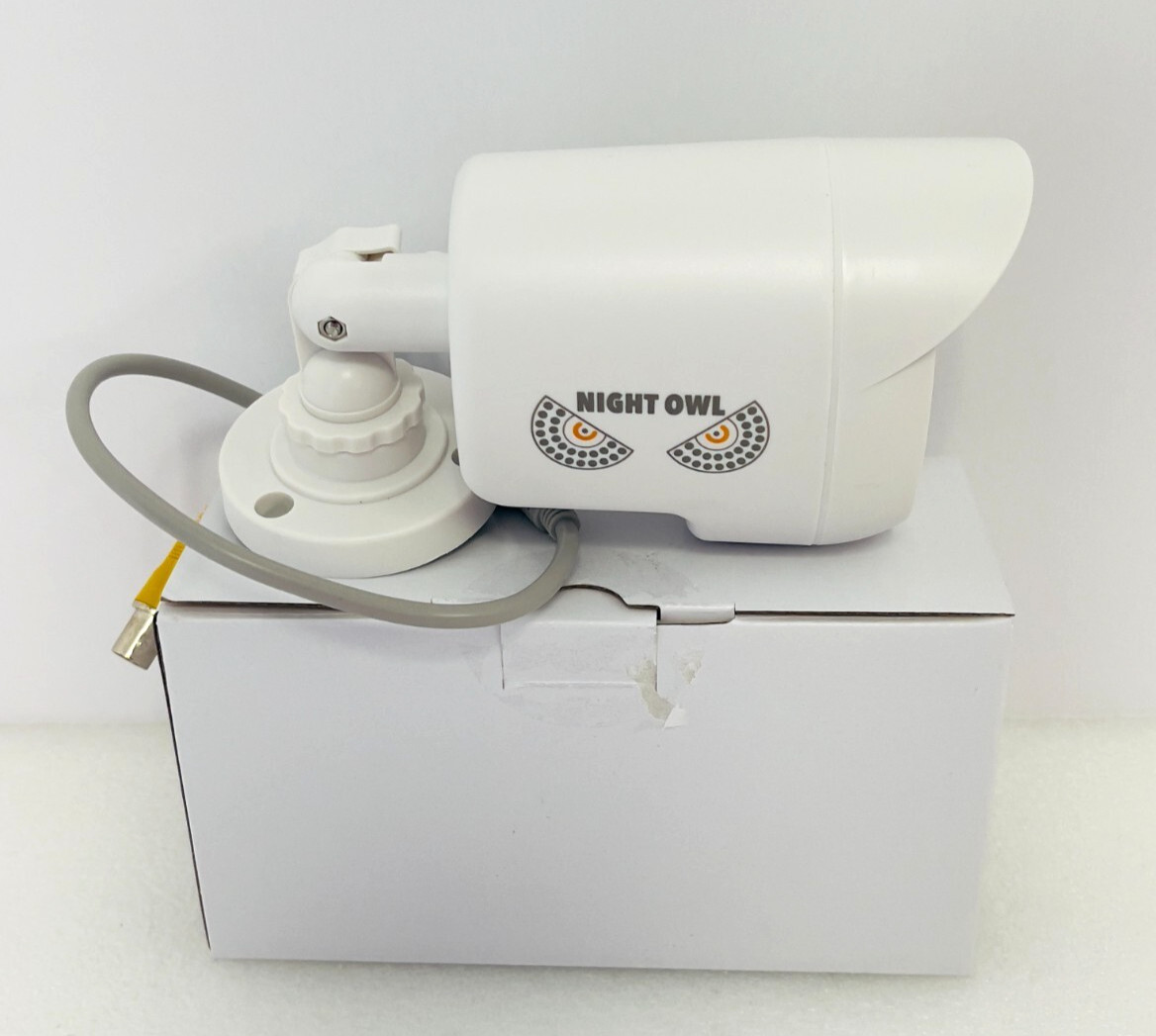Night Owl CM-PIRHDA10W-BU-TU Infrared Bullet Night Vision Security Camera, NEW