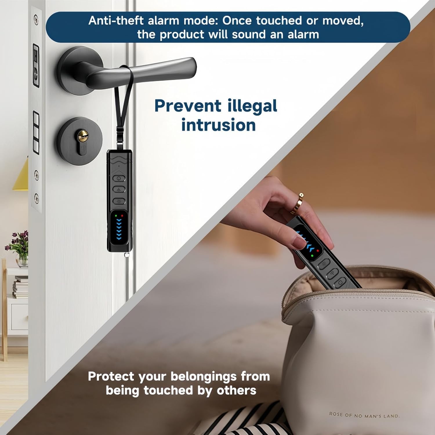 Travel-Friendly Hidden Camera Detector with Wireless Signal Detection Features