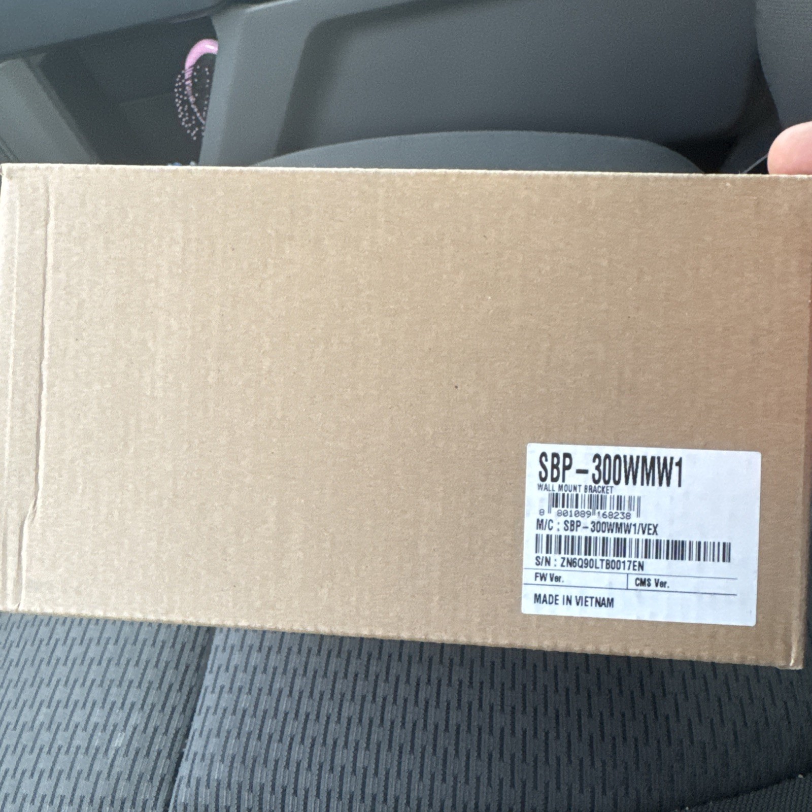 Hanwha Vision SBP-300WMW1 Surveillance Camera Wall Mount Bracket