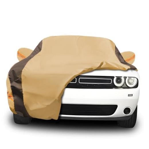 Car Cover Waterproof All Weather Compatible A Compatible with Dodge challenger