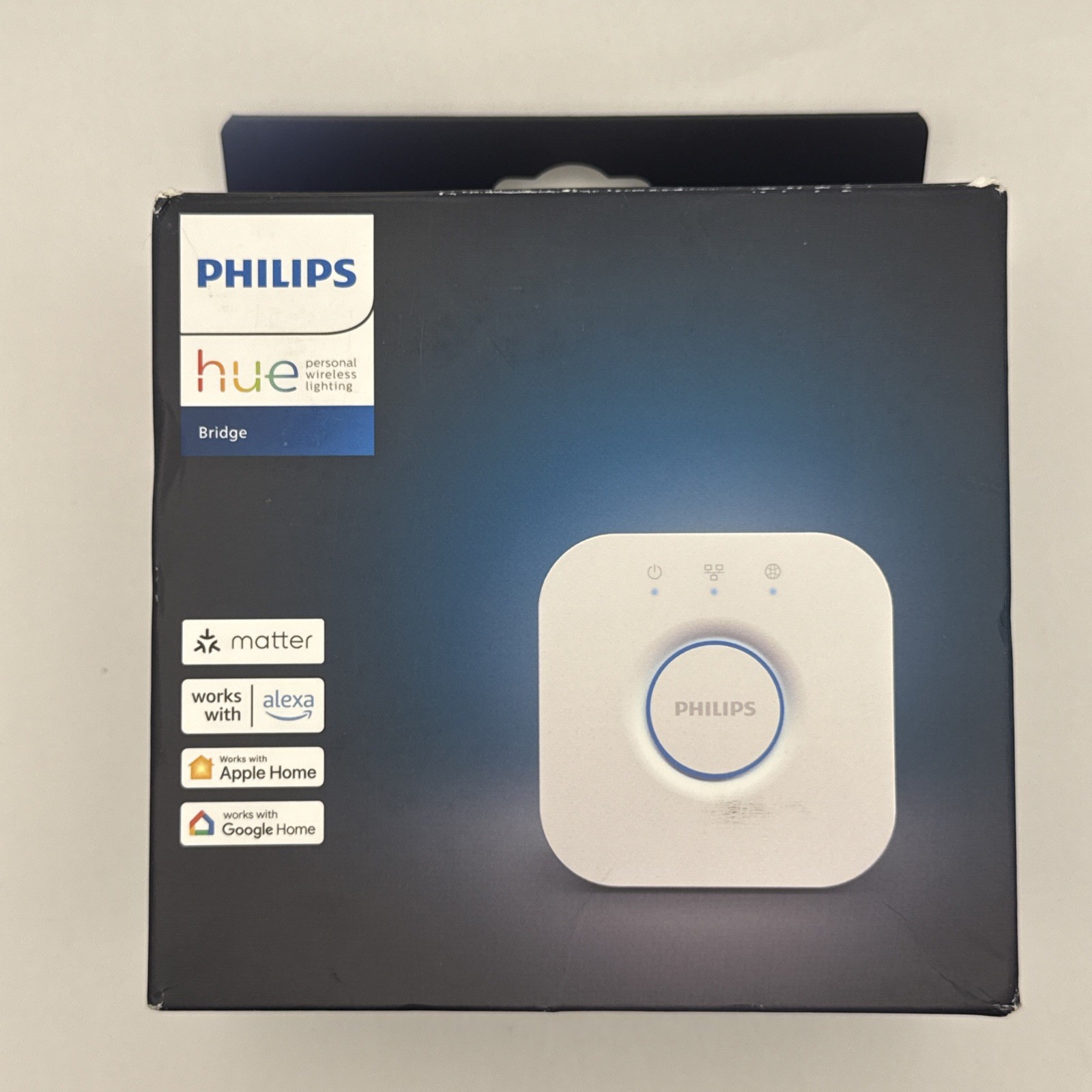Philips Hue Bridge Lighting Controller Hub White 8478OB