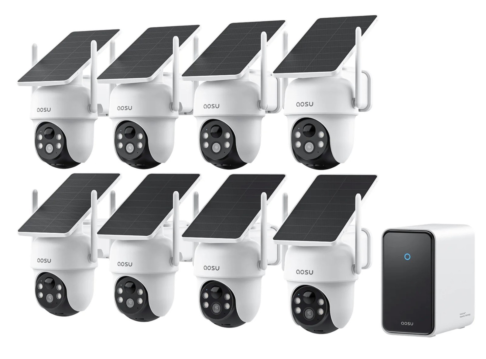 SolarCam D1 Classic 8-Cam with HomeCortex System