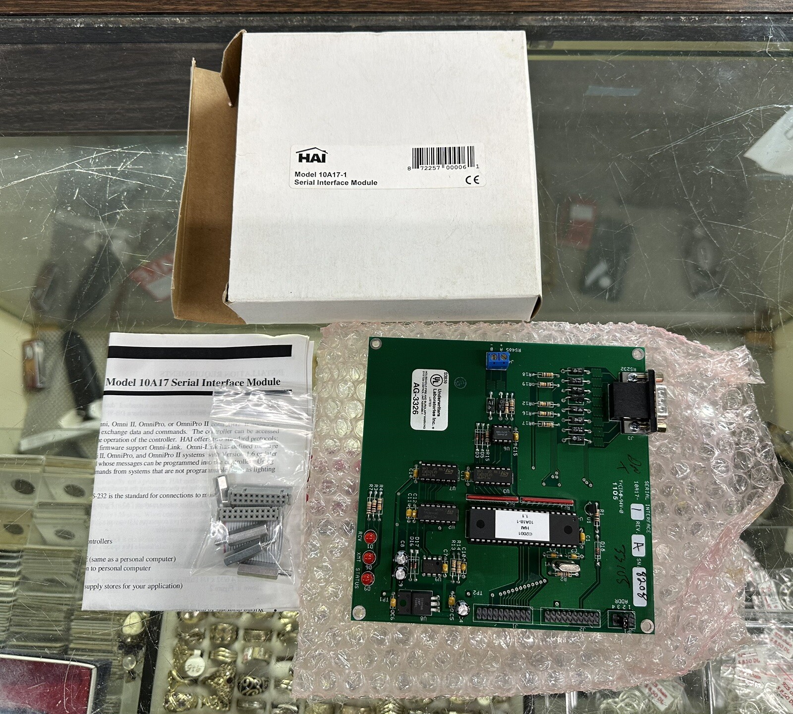 HAI LEVITON 9 Pin Serial Board 10A17-1