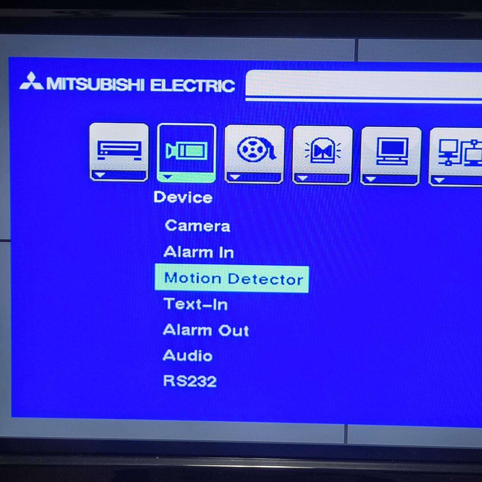 Mitsubishi DX-TL4U Digital Video Recorder 4 Channel DVR 250GB HDD With Remote