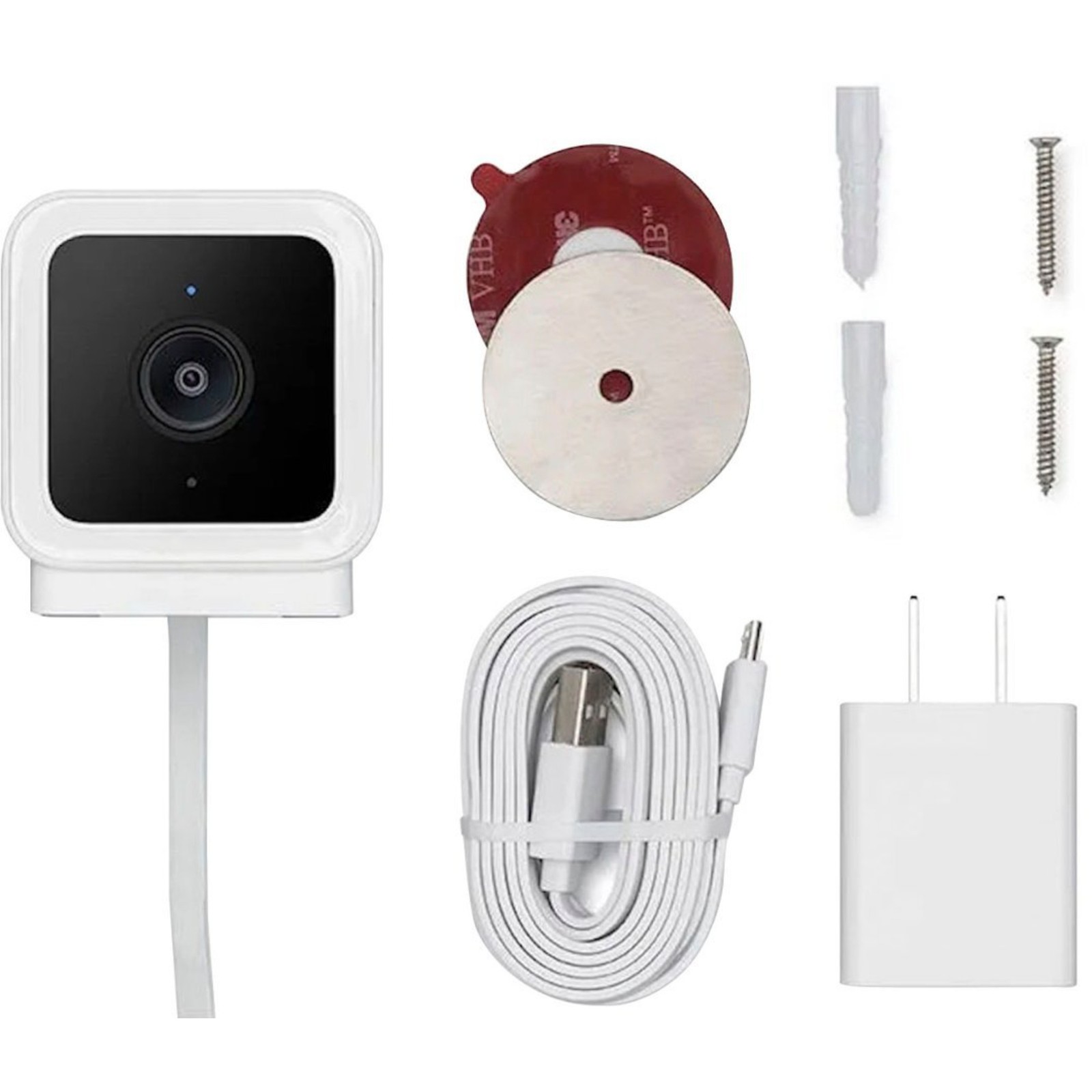 Wyze WYZEC3X2 Cam v3 w/Color Night Vision, 1080p HD Indoor/Outdoor Security