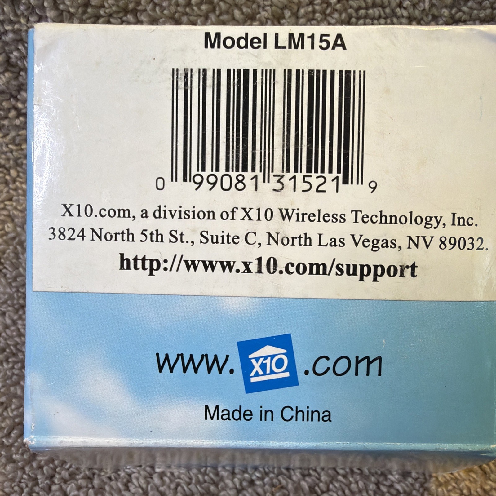 X-10 SocketRocket Screw-In Lamp Module – Model LM15A – X10 – New in Box