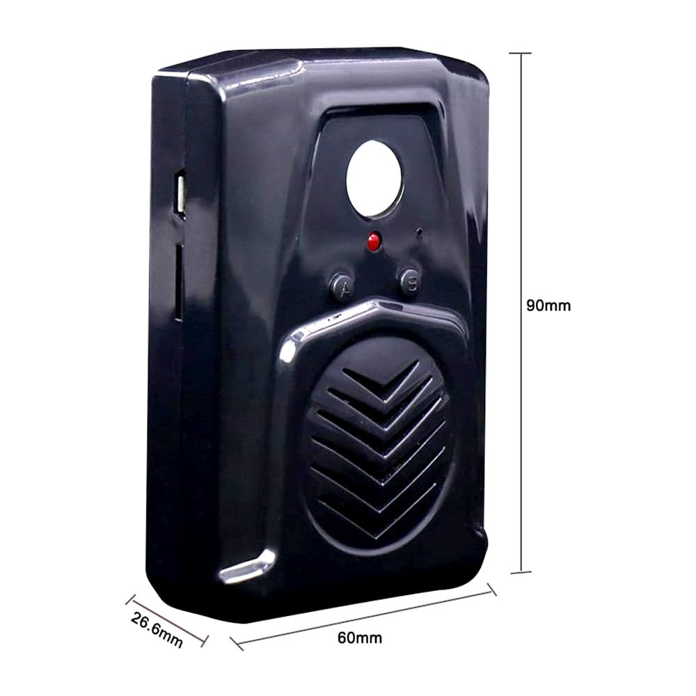 Motion Sensor Sound Player 80db 13ft/120° Detection Custom Voice USB Battery