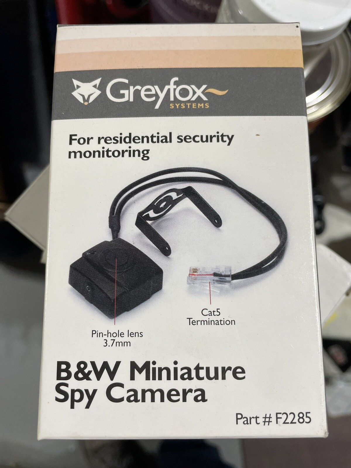 ON-Q Greyfox F2285 – B&W Miniature Camera,