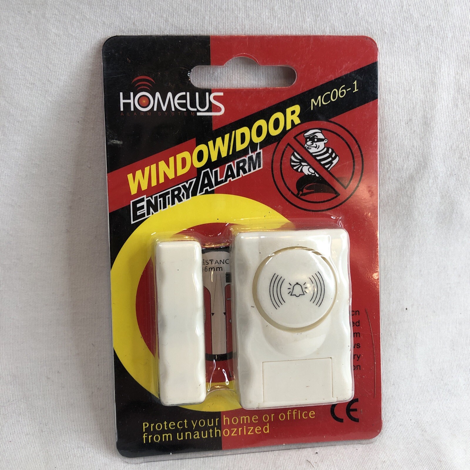 New HOMELUS Door Window Entry Alarm Wireless Magnetic Sensor Alarm MC06-1