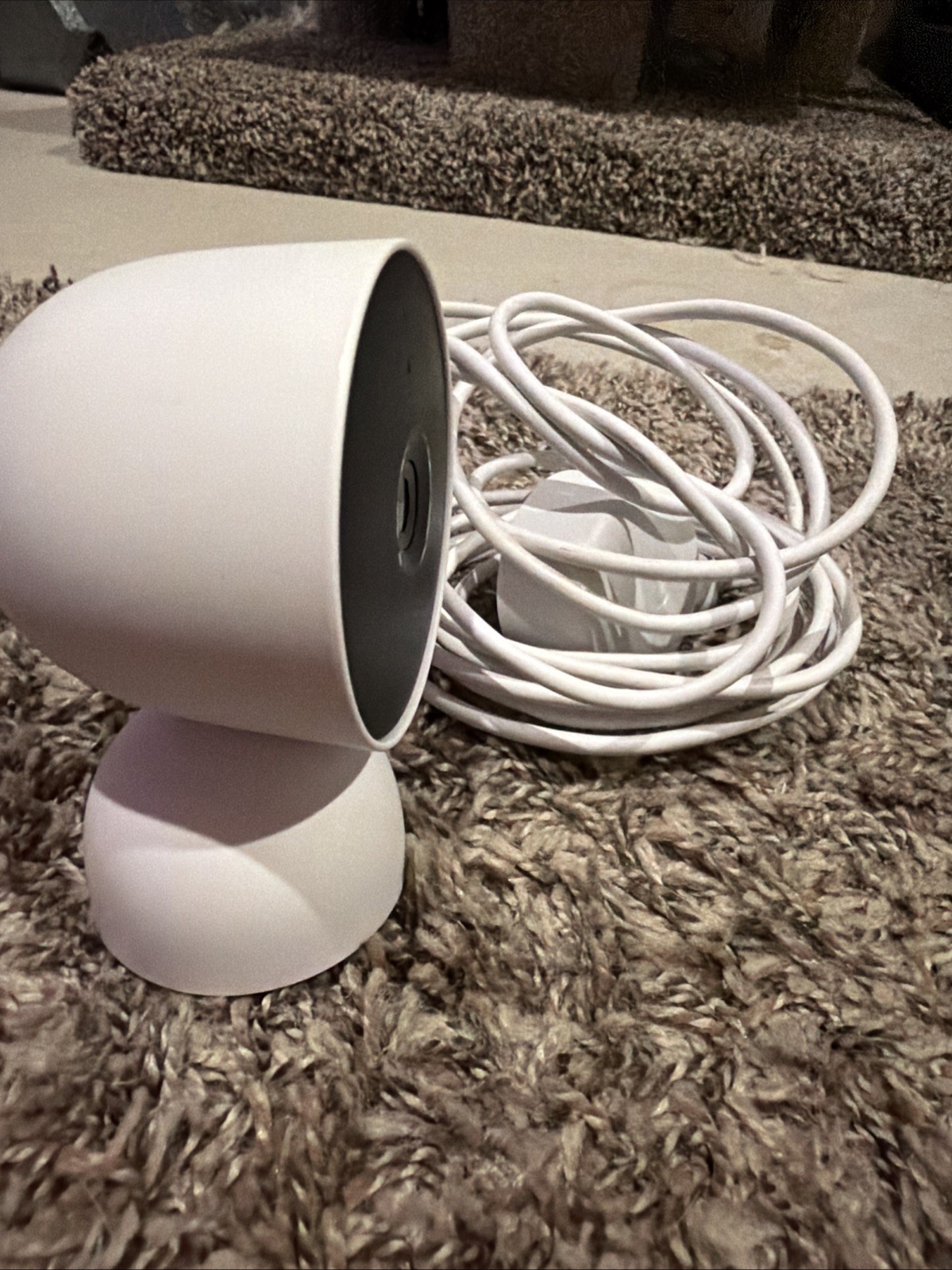 Google GJQ9T Indoor USB 1080p Night Vision Wi-Fi Google Assistant White