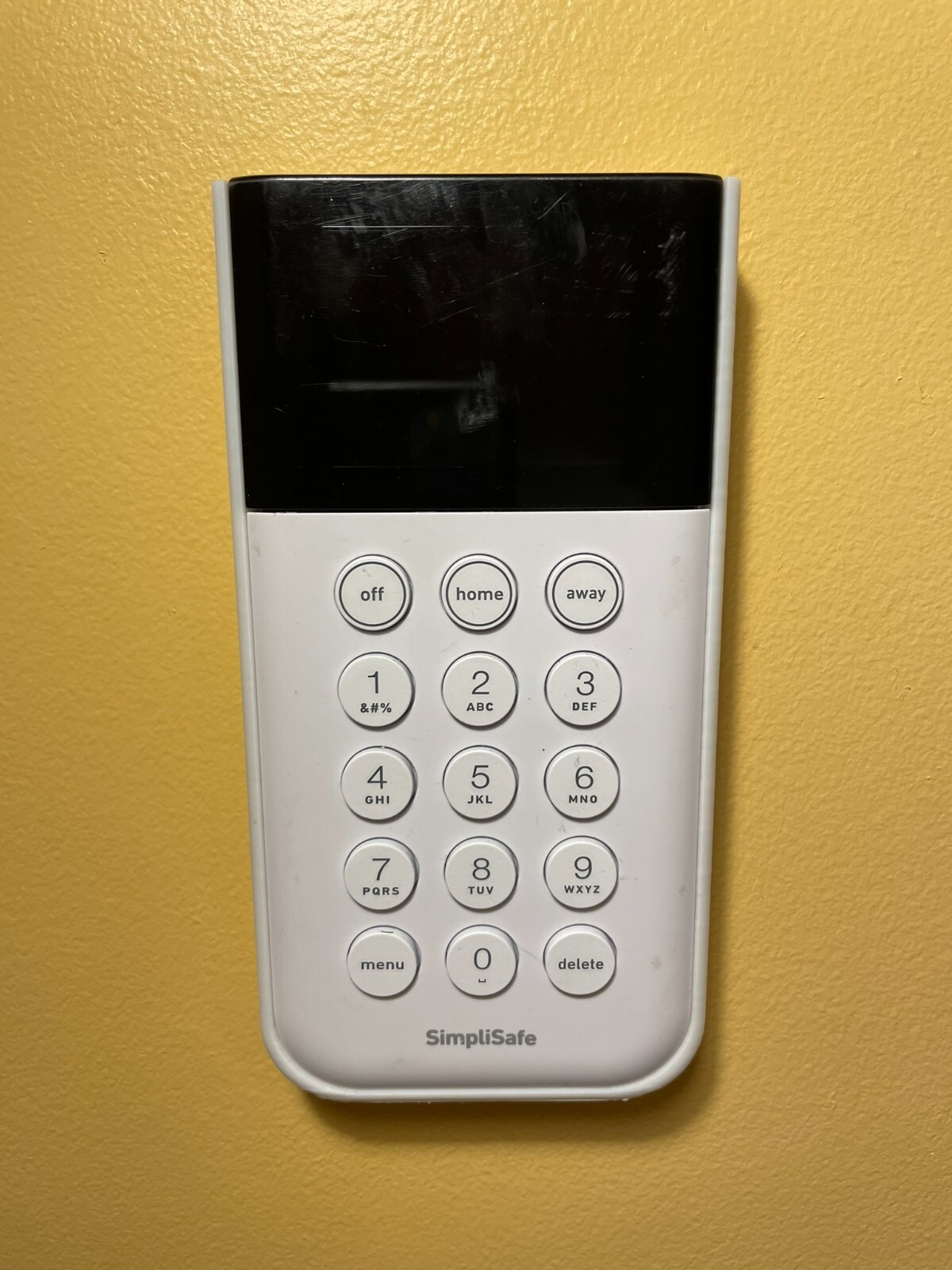 Wall Mount for SimpliSafe Keypad (Keypad Not Included)