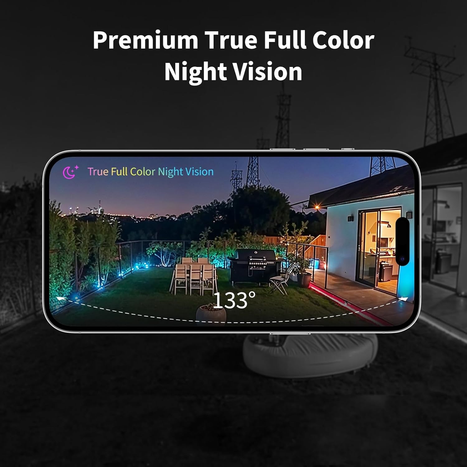 True Color Night 4MP Camera Hub G5 Pro PoE HomeKit Thread Border Router Zigbee